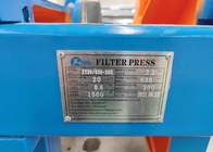 Chemical filter press used in Magnesium sulphate filtration for fertilizer plant separation