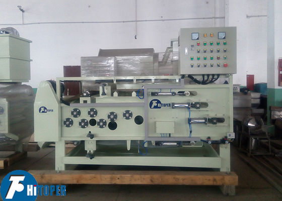 Automatic Belt Filter Press Featuring Advanced Sludge Flocculation and Gravity Dewatering Zone for Wastewater Treatment