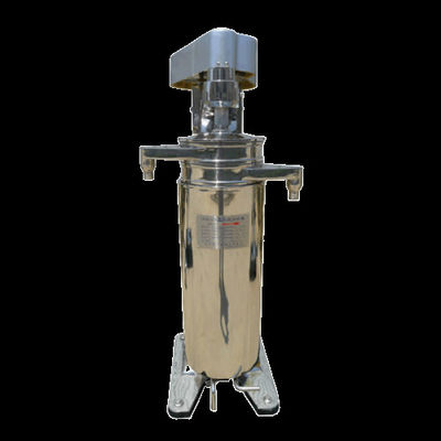 Industrial Tubular Centrifuge for Solid Liquid Separation in Fermentation Broth Beverages and Blood Product Industries
