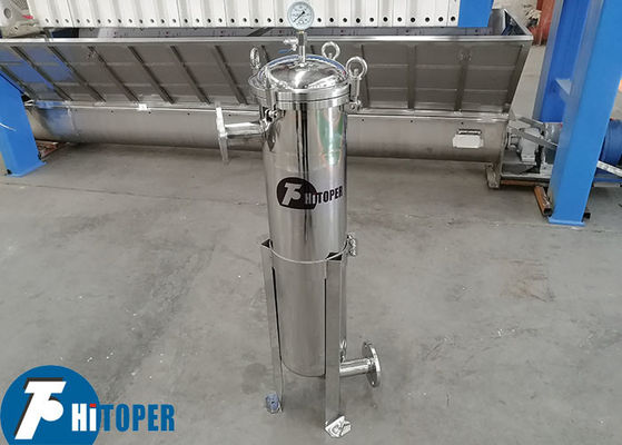 Stainless steel Bag Filter Housing offering flexible installation options and sealing for various industrial filtration needs
